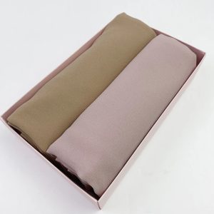 Pack of 2 Georgette Hijabs