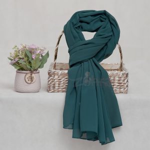 Georgette Chiffon - Teal Dianne