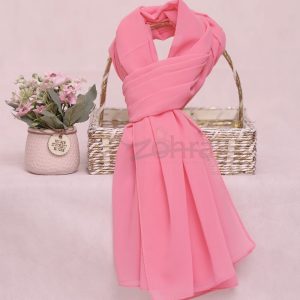 Georgette Chiffon - Intense Blush