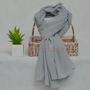 Georgette Chiffon - Nordic Grey
